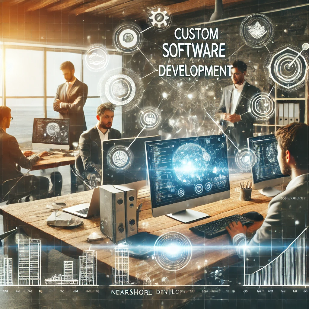 Custom software development nearshore teams